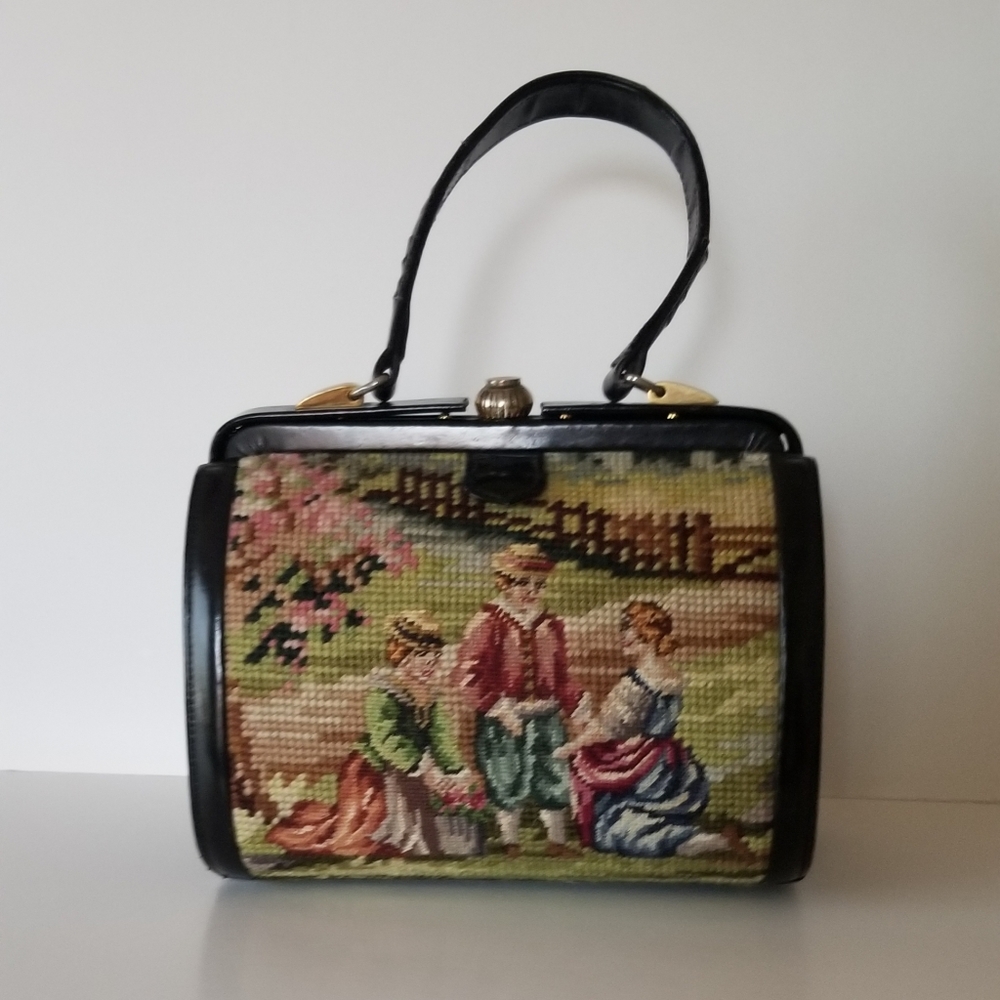 Vintage Walborg Tapestry Handbag